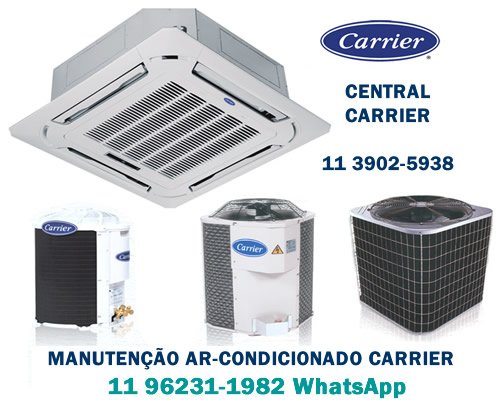 Manutenção ar-condicionado Carrier